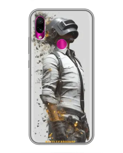 Чохол для Xiaomi Redmi Note 7 з картинкою «PUBG — боєць у пилу» Чохол для Xiaomi Redmi Note 7 з картинкою «PUBG — боєць у пилу»