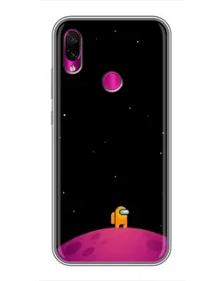 Чехол для Xiaomi Redmi Note 7 с картинкой «Одинокий герой на планете» Чехол для Xiaomi Redmi Note 7 с картинкой «Одинокий герой на планете»