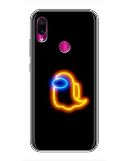 Чехол для Xiaomi Redmi Note 7 с картинкой «Among Us неоновое сияние» Чехол для Xiaomi Redmi Note 7 с картинкой «Among Us неоновое сияние»