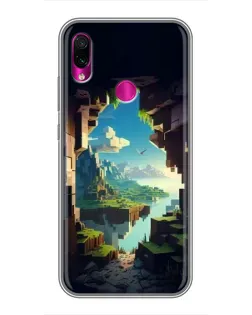Чохол для Xiaomi Redmi Note 7 з картинкою «Вид з печери» Чохол для Xiaomi Redmi Note 7 з картинкою «Вид з печери»