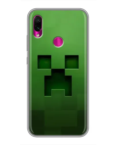 Чехол для Xiaomi Redmi Note 7 с картинкой «Крипер микро-дизайн» Чехол для Xiaomi Redmi Note 7 с картинкой «Крипер микро-дизайн»