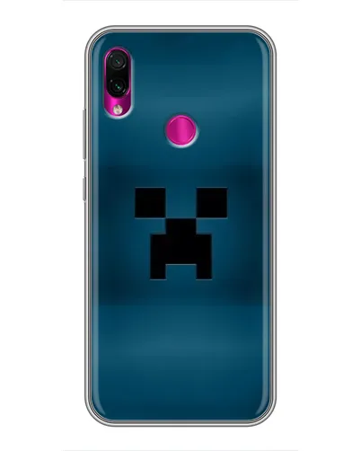 Чехол для Xiaomi Redmi Note 7 с картинкой «Крипер текстура» Чехол для Xiaomi Redmi Note 7 с картинкой «Крипер текстура»