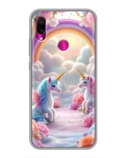 Чохол для Xiaomi Redmi Note 7 з картинкою «Веселка і єдинороги» Чохол для Xiaomi Redmi Note 7 з картинкою «Веселка і єдинороги»