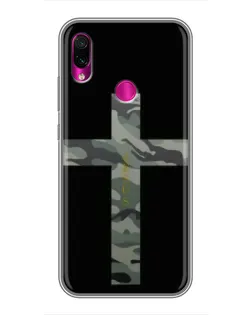 Чехол для Xiaomi Redmi Note 7 с картинкой «Милитари Крест»
