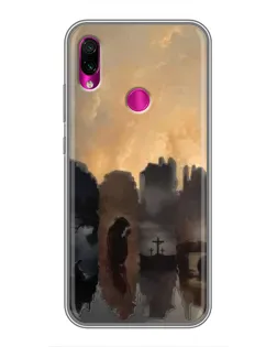 Чехол для Xiaomi Redmi Note 7 с картинкой «Дорога к вере»