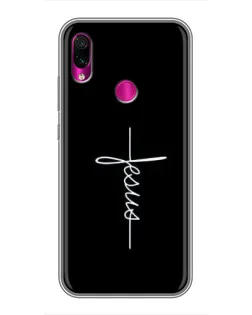 Чехол для Xiaomi Redmi Note 7 с картинкой «Тонкая линия веры»