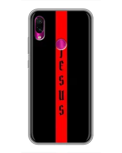 Чехол для Xiaomi Redmi Note 7 с картинкой «Красная линия веры»