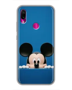 Чохол для Xiaomi Redmi Note 7 з картинкою «Міккі виглядає» Чохол для Xiaomi Redmi Note 7 з картинкою «Міккі виглядає»