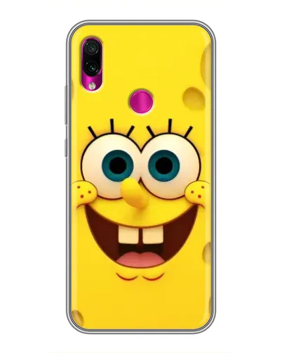 Чохол для Xiaomi Redmi Note 7 з картинкою «Губка Боб посмішка» Чохол для Xiaomi Redmi Note 7 з картинкою «Губка Боб посмішка»
