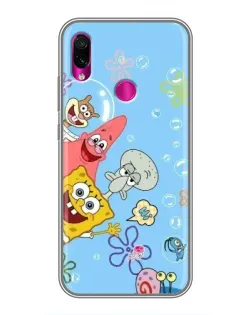 Чохол для Xiaomi Redmi Note 7 з картинкою «Веселі бульбашки»