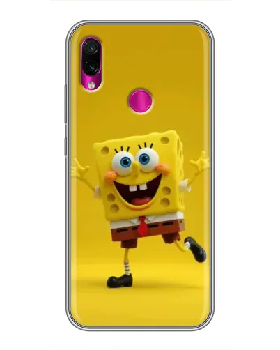 Чохол для Xiaomi Redmi Note 7 з картинкою «Позитивний Губка Боб» Чохол для Xiaomi Redmi Note 7 з картинкою «Позитивний Губка Боб»