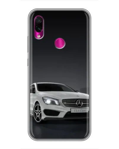 Чехол для Xiaomi Redmi Note 7 с картинкой «Mercedes AMG GT Silver»