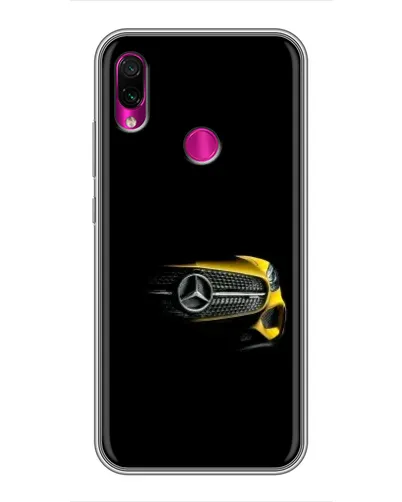 Чехол для Xiaomi Redmi Note 7 с картинкой «Mercedes — ретро стиль»