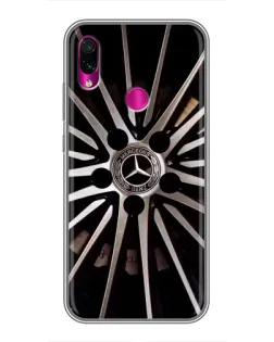 Чехол для Xiaomi Redmi Note 7 с картинкой «Диск Mercedes»
