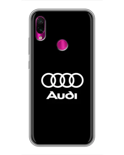 Чехол для Xiaomi Redmi Note 7 с картинкой «Классическое лого Audi»