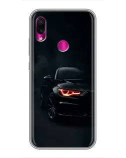 Чехол для Xiaomi Redmi Note 7 с картинкой «Audi — хищный взгляд»