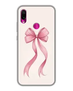 Чехол для Xiaomi Redmi Note 7 с картинкой «Розовый бант»