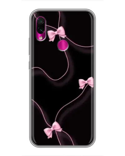 Чехол для Xiaomi Redmi Note 7 с картинкой «Розовые ленты»