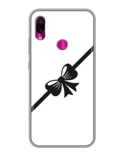 Чехол для Xiaomi Redmi Note 7 с картинкой «Диагональный бант»