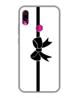 Чехол для Xiaomi Redmi Note 7 с картинкой «Вертикальный бант»