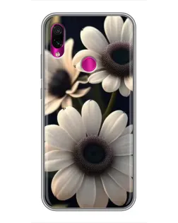 Чехол для Xiaomi Redmi Note 7 с картинкой «Белые маргаритки макро» Чехол для Xiaomi Redmi Note 7 с картинкой «Белые маргаритки макро»