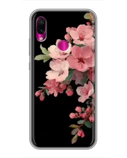 Чехол для Xiaomi Redmi Note 7 с картинкой «Розовая ветка сакуры» Чехол для Xiaomi Redmi Note 7 с картинкой «Розовая ветка сакуры»