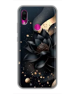 Чехол для Xiaomi Redmi Note 7 с картинкой «Черный лотос» Чехол для Xiaomi Redmi Note 7 с картинкой «Черный лотос»