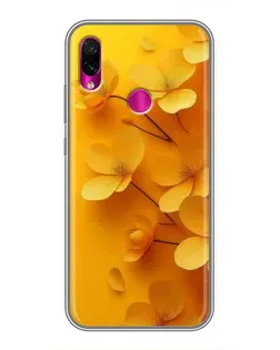 Чехол для Xiaomi Redmi Note 7 с картинкой «Золотые лепестки» Чехол для Xiaomi Redmi Note 7 с картинкой «Золотые лепестки»