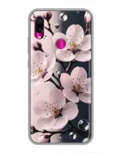 Чехол для Xiaomi Redmi Note 7 с картинкой «Нежная сакура и капли» Чехол для Xiaomi Redmi Note 7 с картинкой «Нежная сакура и капли»