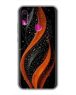 Чехол для Xiaomi Redmi Note 7 с картинкой «Огненная звездная волна» Чехол для Xiaomi Redmi Note 7 с картинкой «Огненная звездная волна»