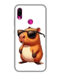 Чохол для Xiaomi Redmi Note 7 з картинкою «Капібара в окулярах» Чохол для Xiaomi Redmi Note 7 з картинкою «Капібара в окулярах»