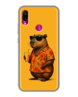 Чохол для Xiaomi Redmi Note 7 з картинкою «Капібара на відпочинку» Чохол для Xiaomi Redmi Note 7 з картинкою «Капібара на відпочинку»