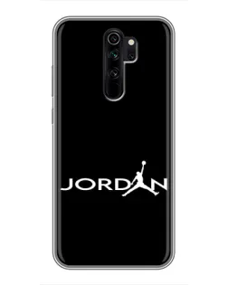 Чехол для Xiaomi Redmi Note 8 Pro с картинкой «Jordan White Logo» Чехол для Xiaomi Redmi Note 8 Pro с картинкой «Jordan White Logo»