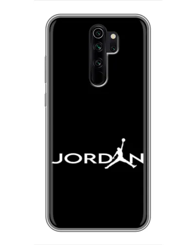 Чехол для Xiaomi Redmi Note 8 Pro с картинкой «Jordan White Logo» Чехол для Xiaomi Redmi Note 8 Pro с картинкой «Jordan White Logo»