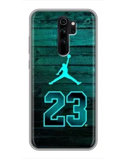 Чехол для Xiaomi Redmi Note 8 Pro с картинкой «Jordan Cyan 23» Чехол для Xiaomi Redmi Note 8 Pro с картинкой «Jordan Cyan 23»