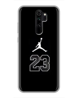 Чехол для Xiaomi Redmi Note 8 Pro с картинкой «Jordan Flight 23» Чехол для Xiaomi Redmi Note 8 Pro с картинкой «Jordan Flight 23»
