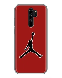 Чехол для Xiaomi Redmi Note 8 Pro с картинкой «Jordan Red Back» Чехол для Xiaomi Redmi Note 8 Pro с картинкой «Jordan Red Back»