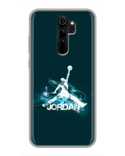 Чехол для Xiaomi Redmi Note 8 Pro с картинкой «Jordan Blue Fire» Чехол для Xiaomi Redmi Note 8 Pro с картинкой «Jordan Blue Fire»