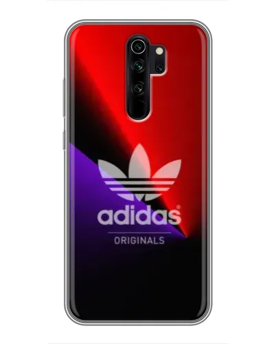 Чехол для Xiaomi Redmi Note 8 Pro с картинкой «Adidas Red Neon»