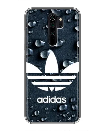Чехол для Xiaomi Redmi Note 8 Pro с картинкой «Adidas Trefoil Blue»