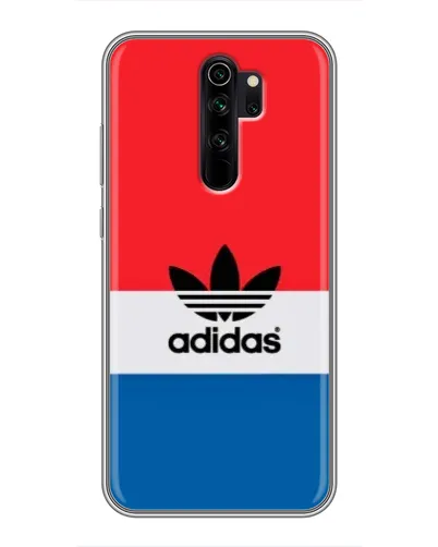 Чехол для Xiaomi Redmi Note 8 Pro с картинкой «Ретро блоки Adidas»