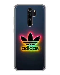 Чехол для Xiaomi Redmi Note 8 Pro с картинкой «Неоновый Adidas»