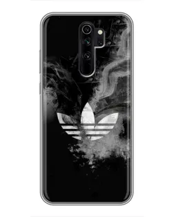 Чехол для Xiaomi Redmi Note 8 Pro с картинкой «Абстрактный дым Adidas»