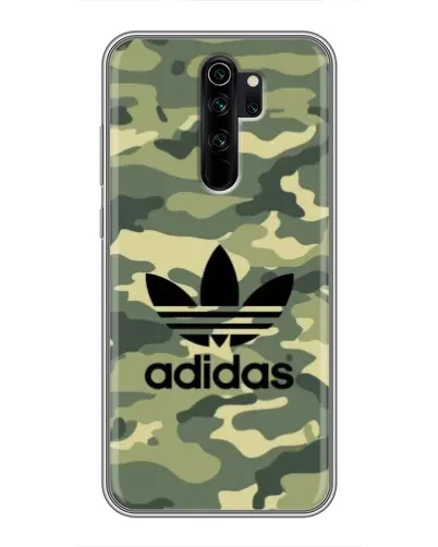 Чехол для Xiaomi Redmi Note 8 Pro с картинкой «Милитари стиль Adidas»
