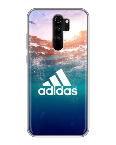 Чехол для Xiaomi Redmi Note 8 Pro с картинкой «Океанская глубина адидас»