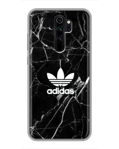 Чехол для Xiaomi Redmi Note 8 Pro с картинкой «Белый мрамор Adidas»