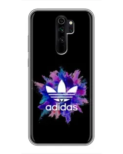 Чехол для Xiaomi Redmi Note 8 Pro с картинкой «Взрыв красок Adidas»