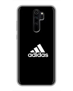 Чехол для Xiaomi Redmi Note 8 Pro с картинкой «Черная классика Adidas»