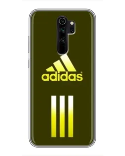 Чехол для Xiaomi Redmi Note 8 Pro с картинкой «Оливковый градиент Adidas»