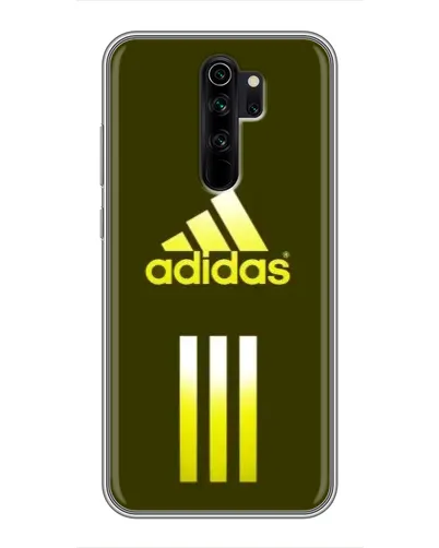 Чехол для Xiaomi Redmi Note 8 Pro с картинкой «Оливковый градиент Adidas»